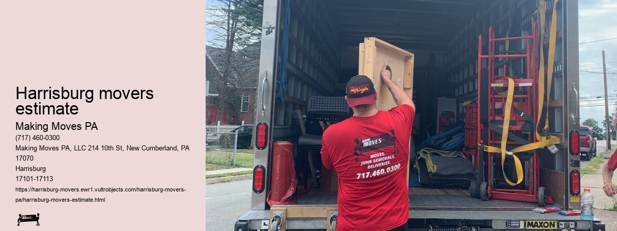 harrisburg movers estimate